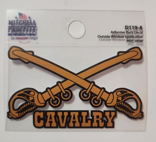 Army cavalry branch decal - cavalry,